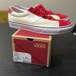 Vans Sport Classic Look & Design Crème/Red